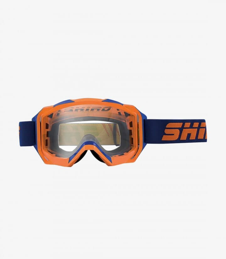 Shiro MX-903 PRO Orange Motocross & Enduro Goggles