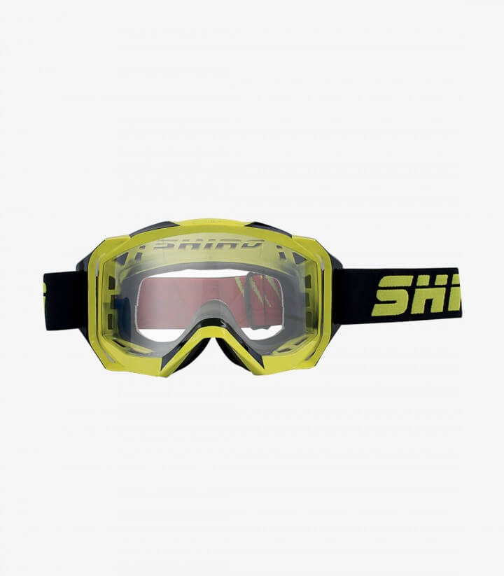 Shiro MX-903 PRO Yellow Motocross & Enduro Goggles