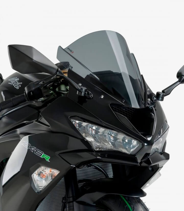 Windschild Puig Z-Racing Kawasaki ZX-10R (08-10), ZX-6R Ninja (09-23) Dunkel getönt 3177F