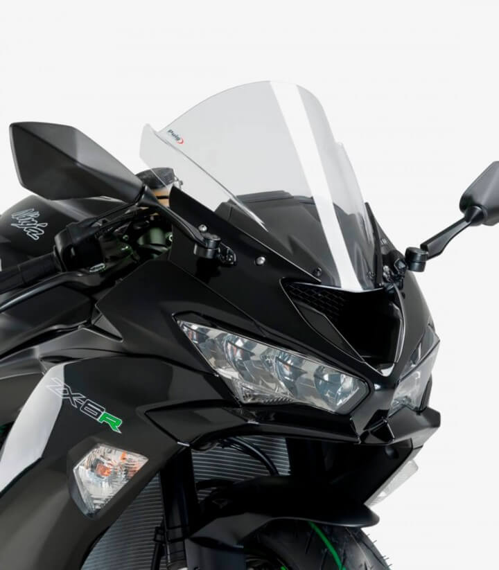 Windschild Puig Z-Racing Kawasaki ZX-10R (08-10), ZX-6R Ninja (09-23) Klar 3177W