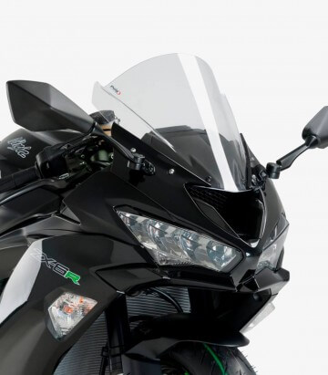 Windschild Puig Z-Racing Kawasaki ZX-10R (08-10), ZX-6R Ninja (09-23) Klar 3177W