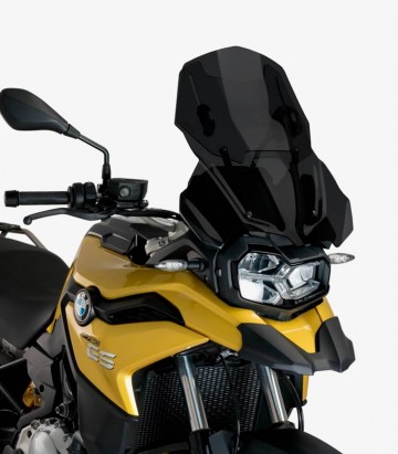 Windschild Puig Touring-Racing BMW F750/800/850GS (18-25) Dunkel getönt 3178F