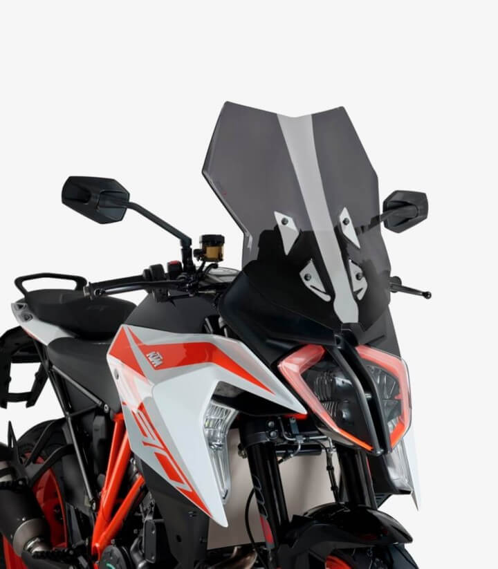 KTM 1290 Superduke GT 2019 Puig Touring Dark Smoked Windshield 3564F