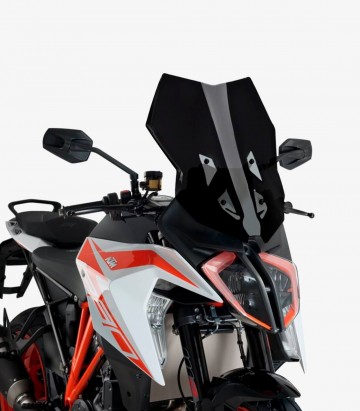 Windschild Puig Touring KTM 1290 Superduke GT (19-25) Schwarz 3564N