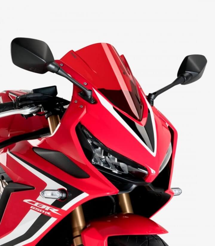 Windschild Puig Z-Racing Honda CBR650R (19-26) Rot 3568R