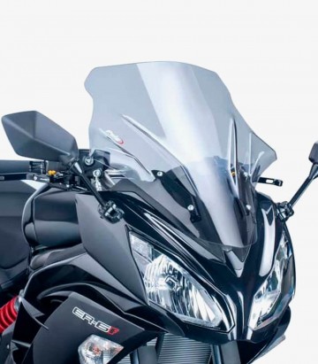 Cúpula Puig Touring Kawasaki ER-6F 2012-2016 Ahumado 5998H