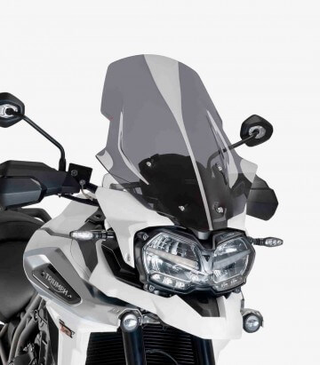 Triumph Tiger Explorer 2018-2019 Puig Touring Smoked Windshield 9613H