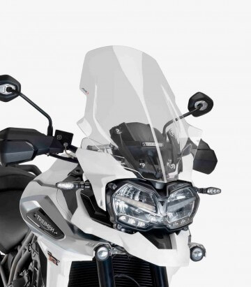 Triumph Tiger 1200 (2018 - 2021), Tiger Explorer (2018 - 2020) Puig Touring Transparent Windshield 9613W