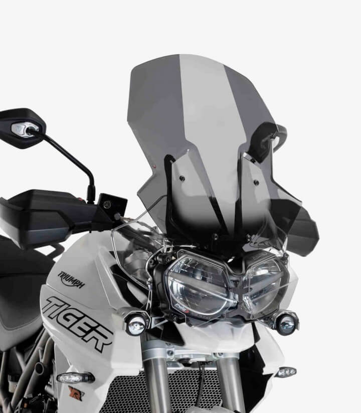 Cúpula Puig Touring Triumph Tiger 800 2018-2019 Ahumado oscuro 9656F