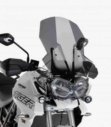 Cúpula Puig Touring Triumph Tiger 800 2018-2019 Ahumado oscuro 9656F