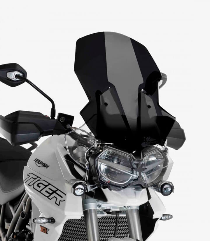 Windschild Puig Touring several Triumph models Schwarz 9656N