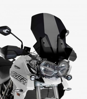 Cúpula Puig Touring Triumph Tiger 800 2018-2019 Negro 9656N