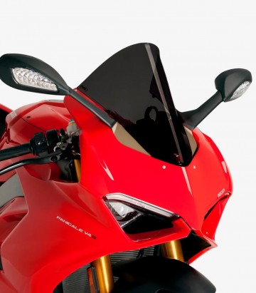 Cúpula Puig Racing Ducati Panigale V4/S 2018/2019 Ahumado oscuro 9690F