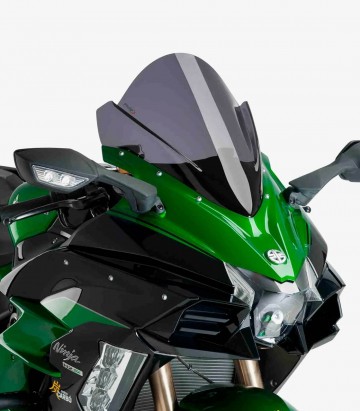 Cúpula Puig Racing Kawasaki Ninja H2 SX 2018-2019 Ahumado oscuro 9704F 9704F