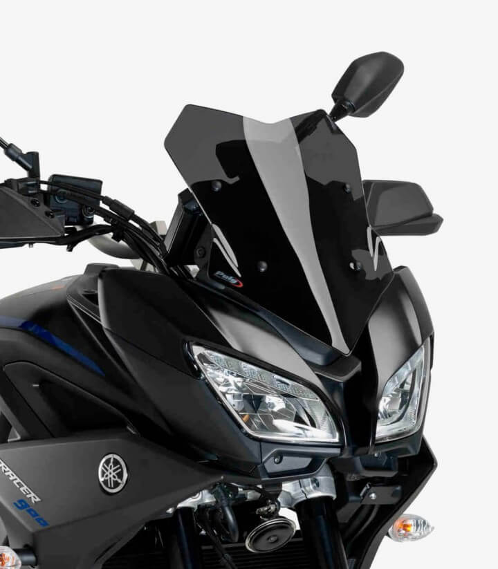 Windschild Puig Racing Yamaha MT-09 Tracer 2018-2019 Dunkel getönt 9724F