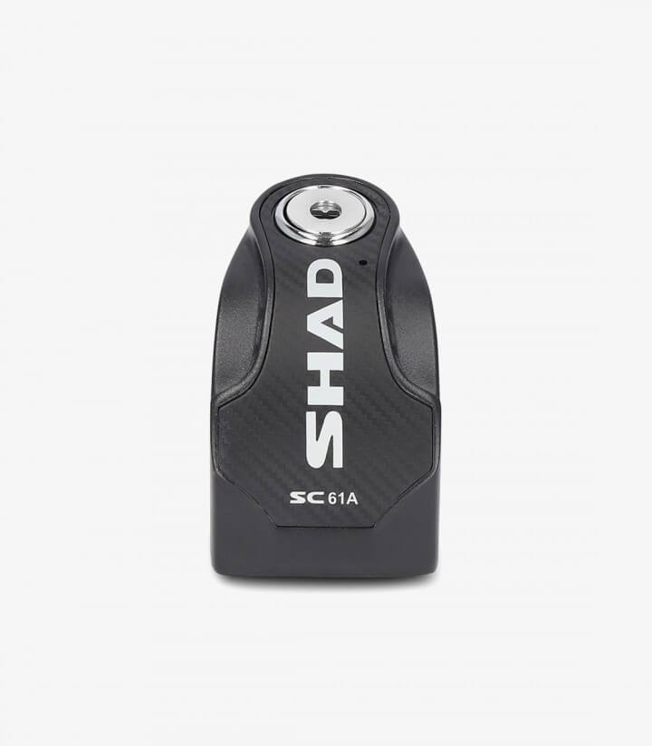Candado Disco con Alarma SHAD SC61A Negro C0S6100A