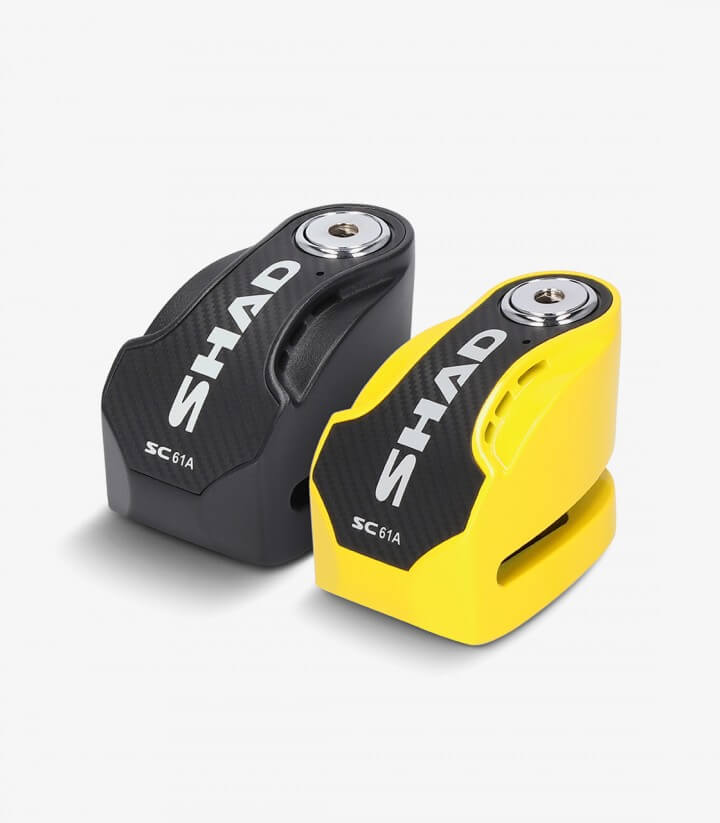 Disc Lock with Alarm SHAD SC61A Black C0S6100A