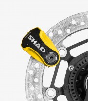 Disc Lock with Alarm SHAD SC61A Yellow C0S6103A
