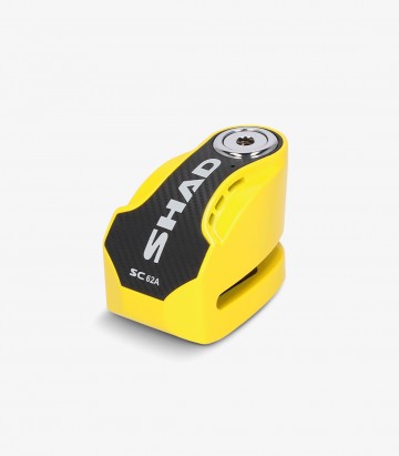 Candado Disco con Alarma SHAD SC62A Amarillo C0S6203A