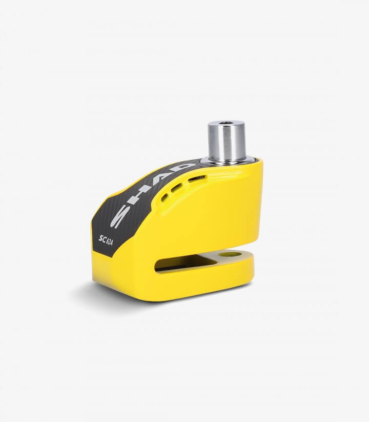 Candado Disco con Alarma SHAD SC62A Amarillo C0S6203A
