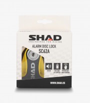 Disc Lock with Alarm SHAD SC62A Yellow C0S6203A