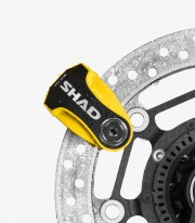 Disc Lock with Alarm SHAD SC62A Yellow C0S6203A