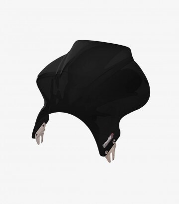 Kurzes Windschild Puig Modell Cockpit für Suzuki GSF650/1200/1250 Farbe Schwarz 5060N
