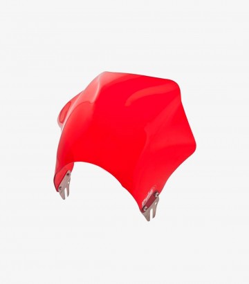 Cúpula Corta Puig modelo Raptor para Honda CB600F Hornet 2003-2004 color Rojo
