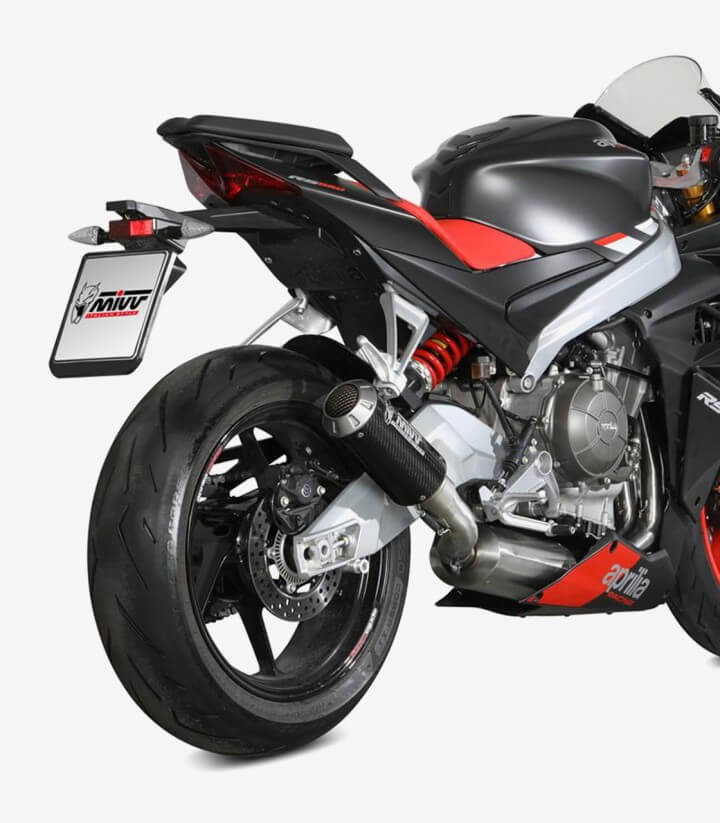 MIVV MK3 Auspuff Carbon für Aprilia RS 660 (20-25), Tuono 660 (21-24) A.013.SM3C