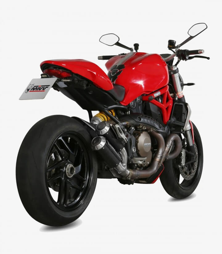 Escape MIVV MK3 Carbono para Ducati Monster 1200 / S (14-16) D.040.SM3C