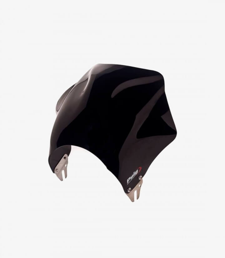 Kurzes Windschild Puig Modell Raptor für Suzuki GSF650/1200/1250 Farbe Schwarz 4113N