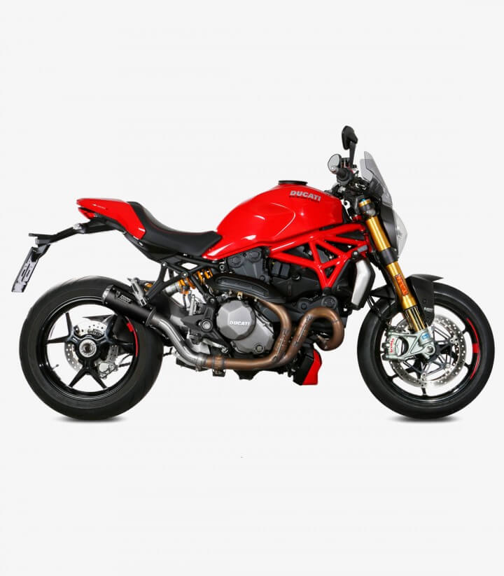 MIVV MK3 Exhaust Carbon for Ducati Monster / 821 / 1200 / S (17-21) D.041.SM3C