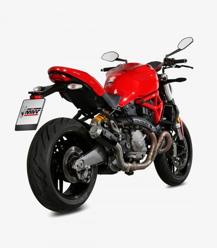 Escape MIVV MK3 Carbono para Ducati Monster / 821 / 1200 / S (17-21) D.041.SM3C