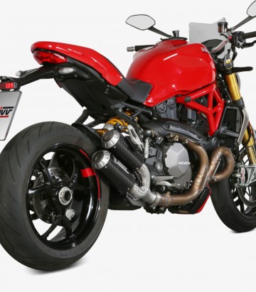 Escape MIVV MK3 Carbono para Ducati Monster / 821 / 1200 / S (17-21) D.042.SM3C
