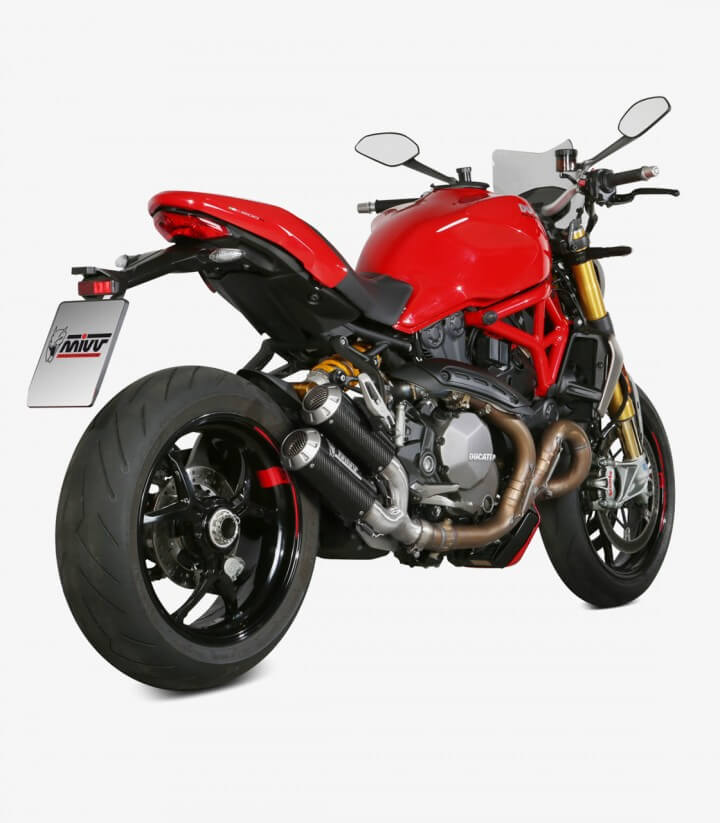 MIVV MK3 Auspuff Carbon für Ducati Monster (17-21) D.042.SM3C