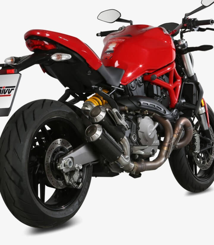 MIVV MK3 Auspuff Carbon für Ducati Monster (17-21) D.042.SM3C