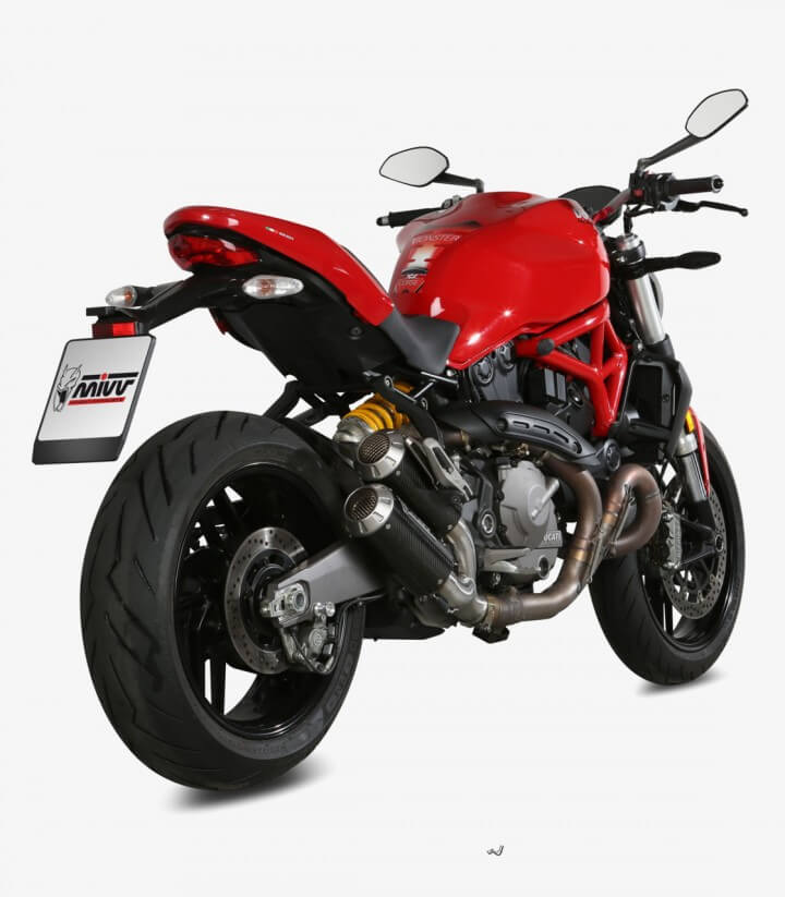 MIVV MK3 Auspuff Carbon für Ducati Monster (17-21) D.042.SM3C