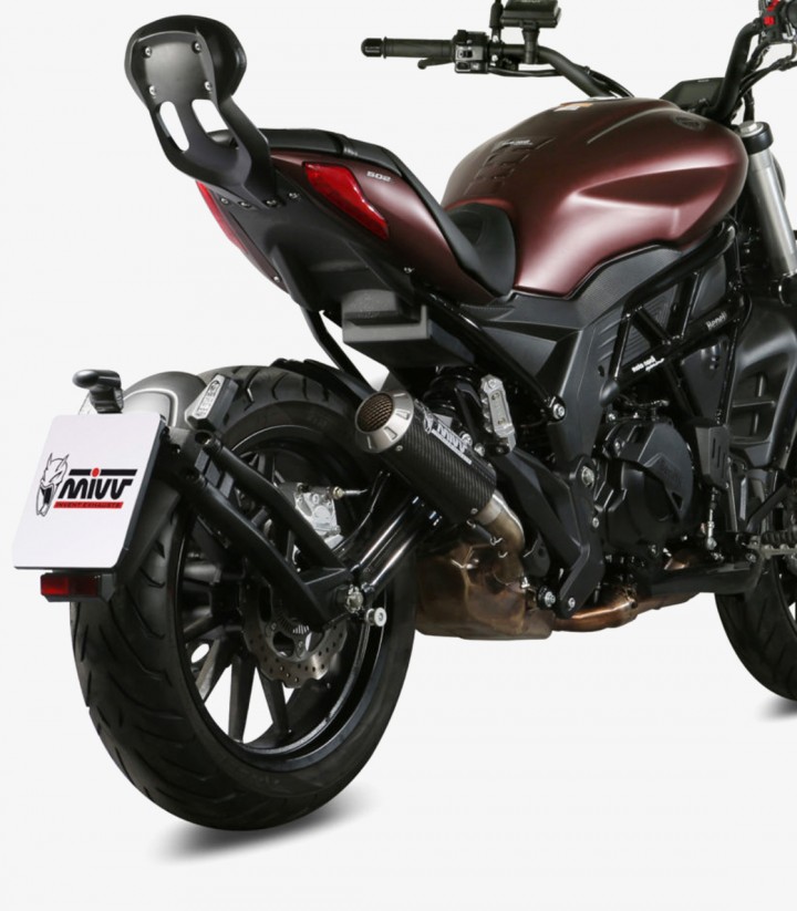 Escape MIVV MK3 Carbono para Benelli 502C (19-24) E.005.LM3C