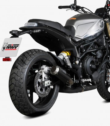 MIVV MK3 Auspuff Carbon für Benelli Leoncino 800 (22-24) E.008.SM3C