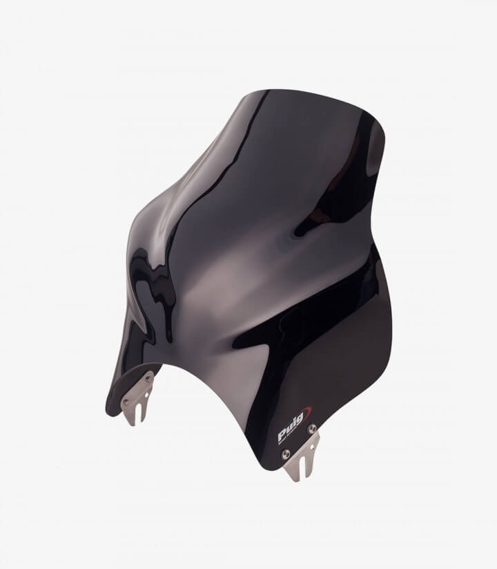 Kurzes Windschild Puig Modell Top für Honda CB600F Hornet Farbe Schwarz 2166N