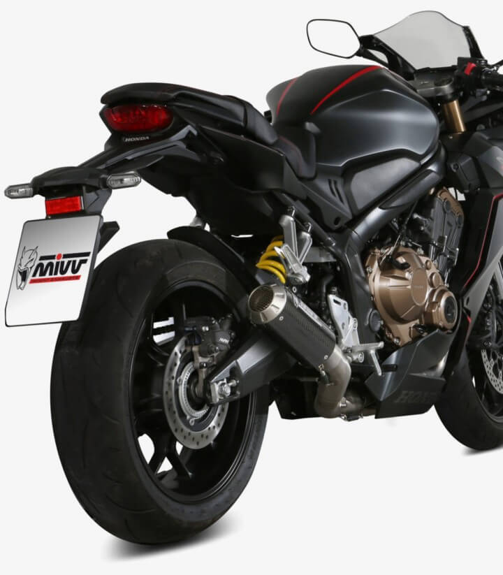 MIVV MK3 Auspuff Carbon für Honda CB650R (19-23), CBR650R (19-23) H.072.SM3C