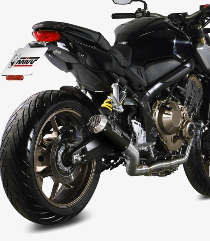 MIVV MK3 Auspuff Carbon für Honda CB650R (19-23), CBR650R (19-23) H.072.SM3C