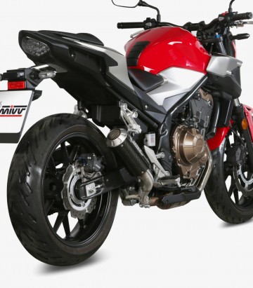 MIVV MK3 Auspuff Carbon für Honda CB 500 F (19-25) / X (19-21) H.075.SM3C