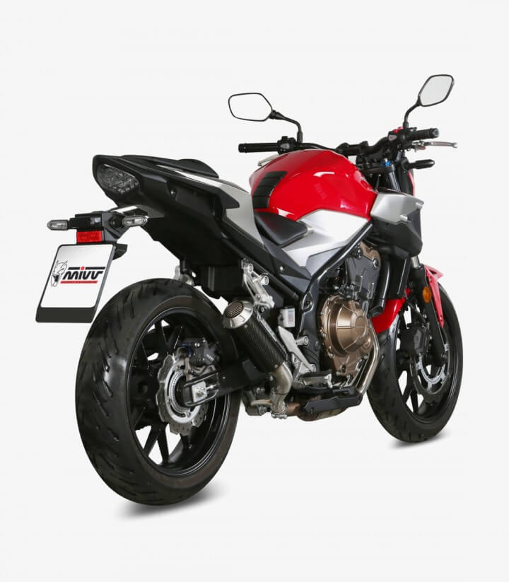 MIVV MK3 Auspuff Carbon für Honda CB 500 F (19-25) / X (19-21) H.075.SM3C