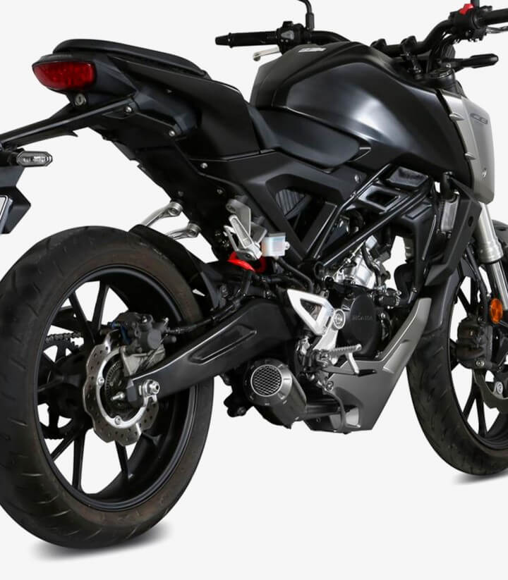 MIVV MK3 Auspuff Carbon für Honda CB125R (18-20, 24) H.076.SM3C