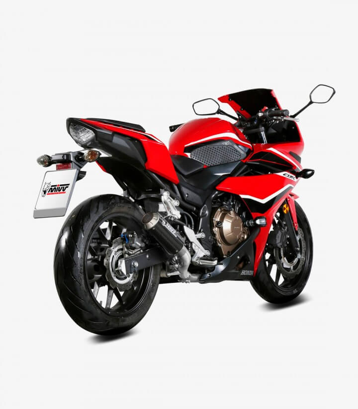 MIVV MK3 Auspuff Carbon für Honda CBR 500 R (19-20) H.083.SM3C