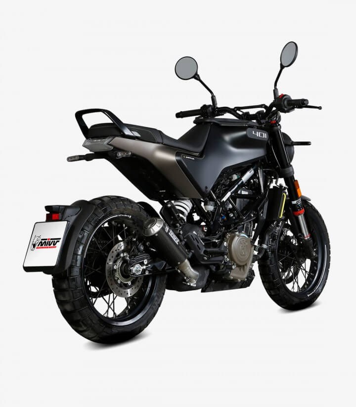 Escape MIVV MK3 Carbono para Husqvarna Svartpilen / Vitpilen 401 (21-25) HU.004.SM3C