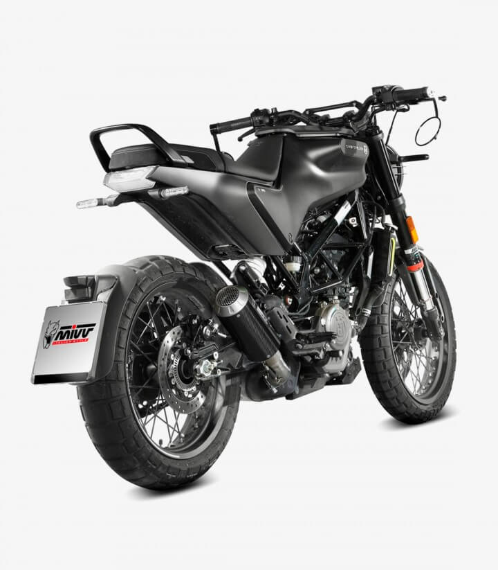 Escape MIVV MK3 Carbono para Husqvarna Svartpilen / 125 (21-25) HU.005.SM3C