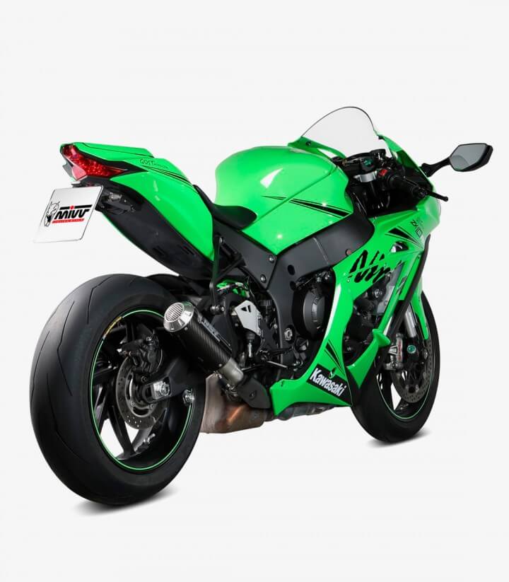 MIVV MK3 Auspuff Carbon für Kawasaki Ninja ZX-10R/RR (16-25) K.042.LM3C