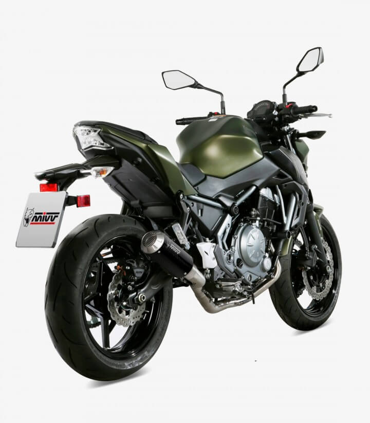 Escape MIVV MK3 Carbono para Kawasaki Ninja / Vulcan S / Z 650 (17-23) K.044.SM3C